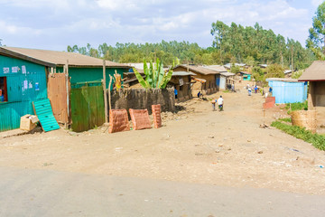 Small village in Ethiopia