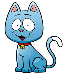 Vector illustration of Cat cartoon