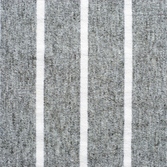 Gray and white striped cotton polyester texture