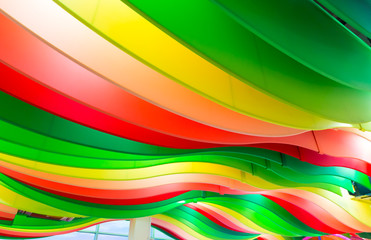 Multicolored texture