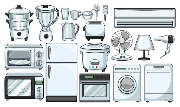Electronic devices used in the kitchen