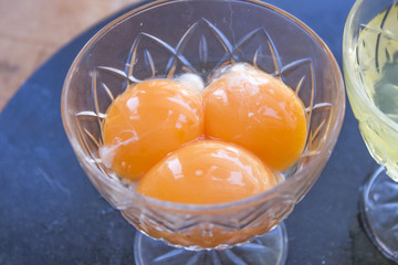 Egg yolks