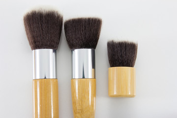 Makeup Brush on white background