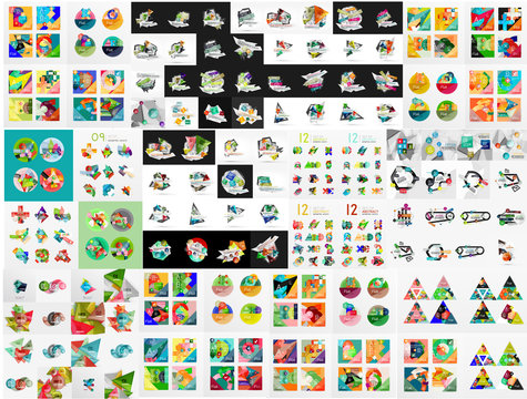 Mega collection of infographic