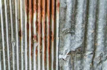  Corrugated iron background
