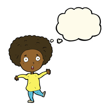 recommend clip art: cartoon startled person with thought bubble