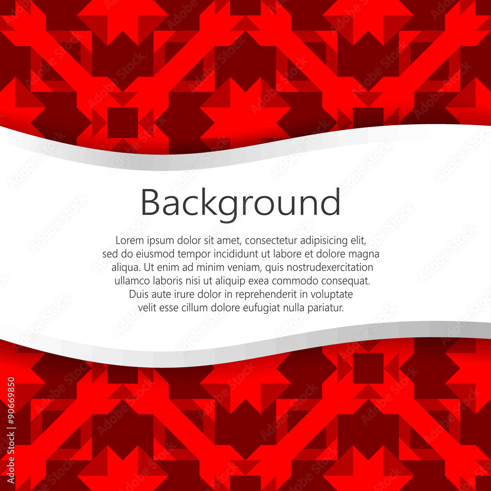 Poster seamless vector abstract background. vector booklet list.