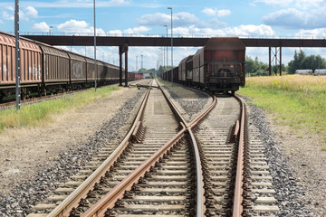 Obraz premium Bahnhof