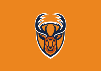 deer head sport mascot