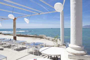 Obraz premium Mediterranean terrace