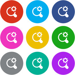 Flat Multicolor App Icon