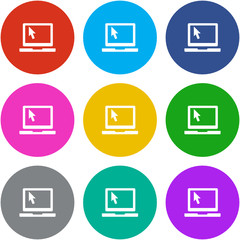 Flat Multicolor App Icon