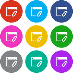 Flat Multicolor App Icon