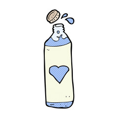 cartoon water bottle