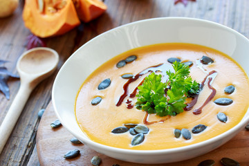 Kürbissuppe