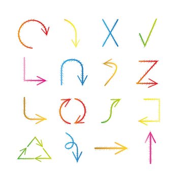 colorful arrows