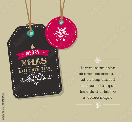 &quot;Christmas Sale, Gift Tags and labels&quot; Stock image and royalty-free