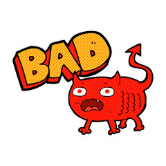 cartoon bad imp