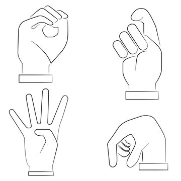 hand gesture sign