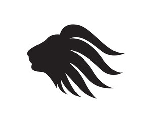 Lion Silhouette And Leadership Logo