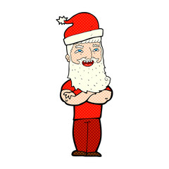 cartoon santa claus
