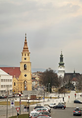 Fototapeta premium Square in Zvolen. Slovakia