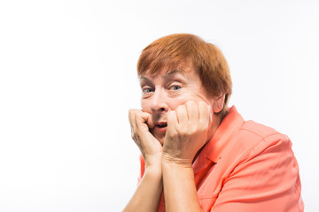 portrait of an old woman wonder