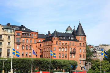 Strandvagen,old building