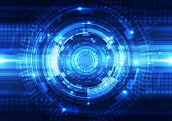 abstract vector engineering technology background, illustration