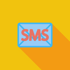 Envelope flat icon.