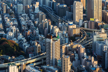 Tokyo Cityscape at Sunset, Japan