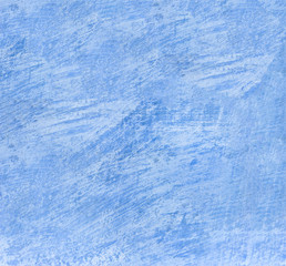 Old scratched blue wall texture, background surface
