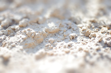 Sandy beach background for summer. Sand texture. Macro shot