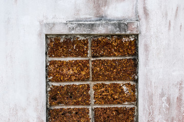 Stone wall texture background.