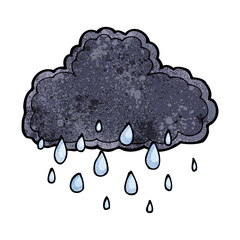 cartoon raincloud