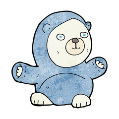 cute cartoon polar bear