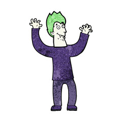 cartoon halloween vampire