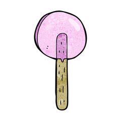 cartoon lollipop