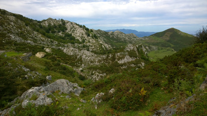 Picos de Europa National Park in Asturias, Spain