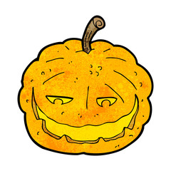 cartoon halloween pumpkin
