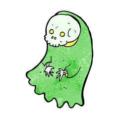 cartoon spooky ghoul