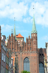 Obraz premium Danzig Marienkirche (3)