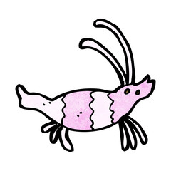 cartoon shrimp