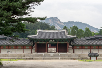 Obraz premium Gyeonghui gung Palace Scenery