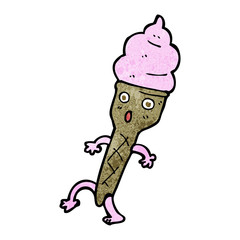 cartoon ice cream