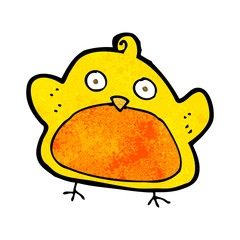 cartoon bird