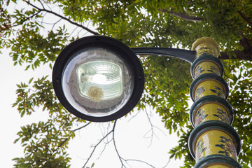  lantern  at Wat Pho Bangkok Thailand