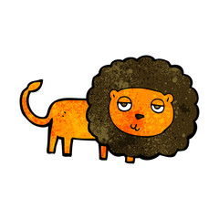 cartoon lion