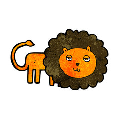 cartoon lion