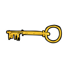 cartoon key